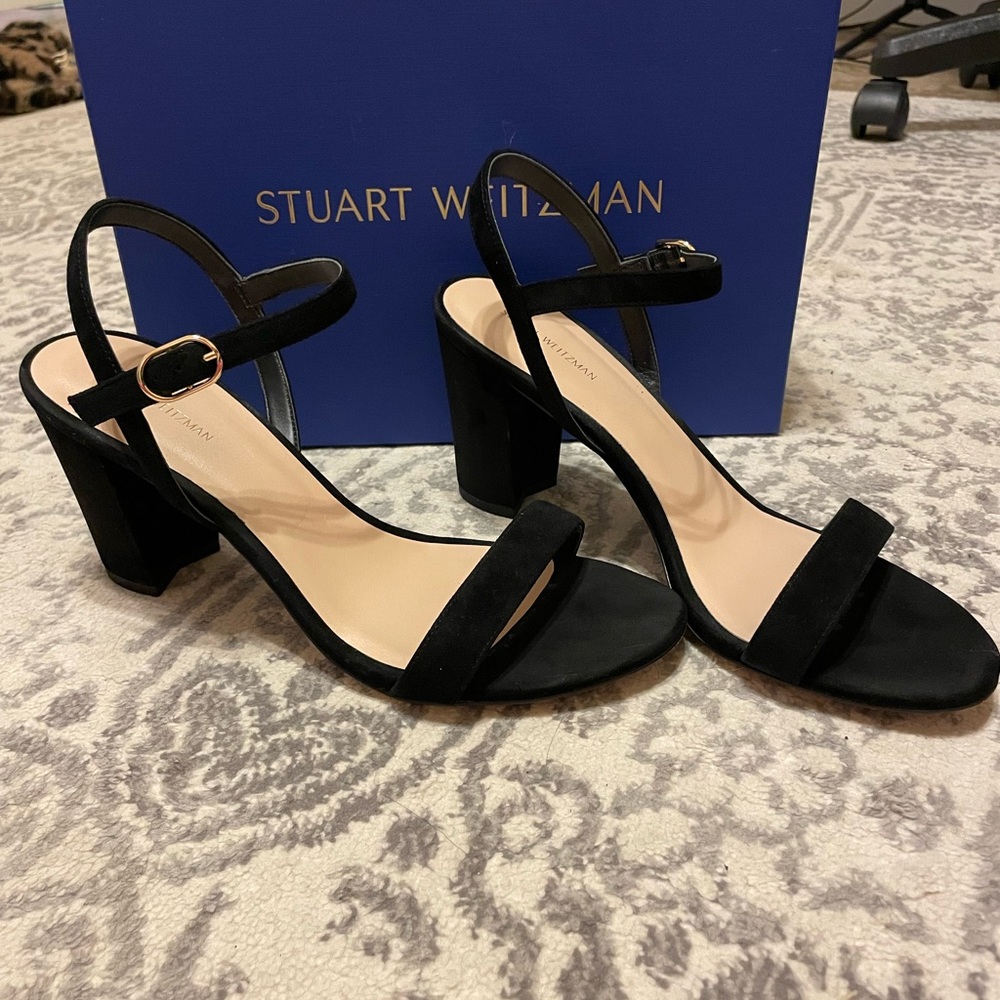 Stuart Weitzman Black Heels - image 5